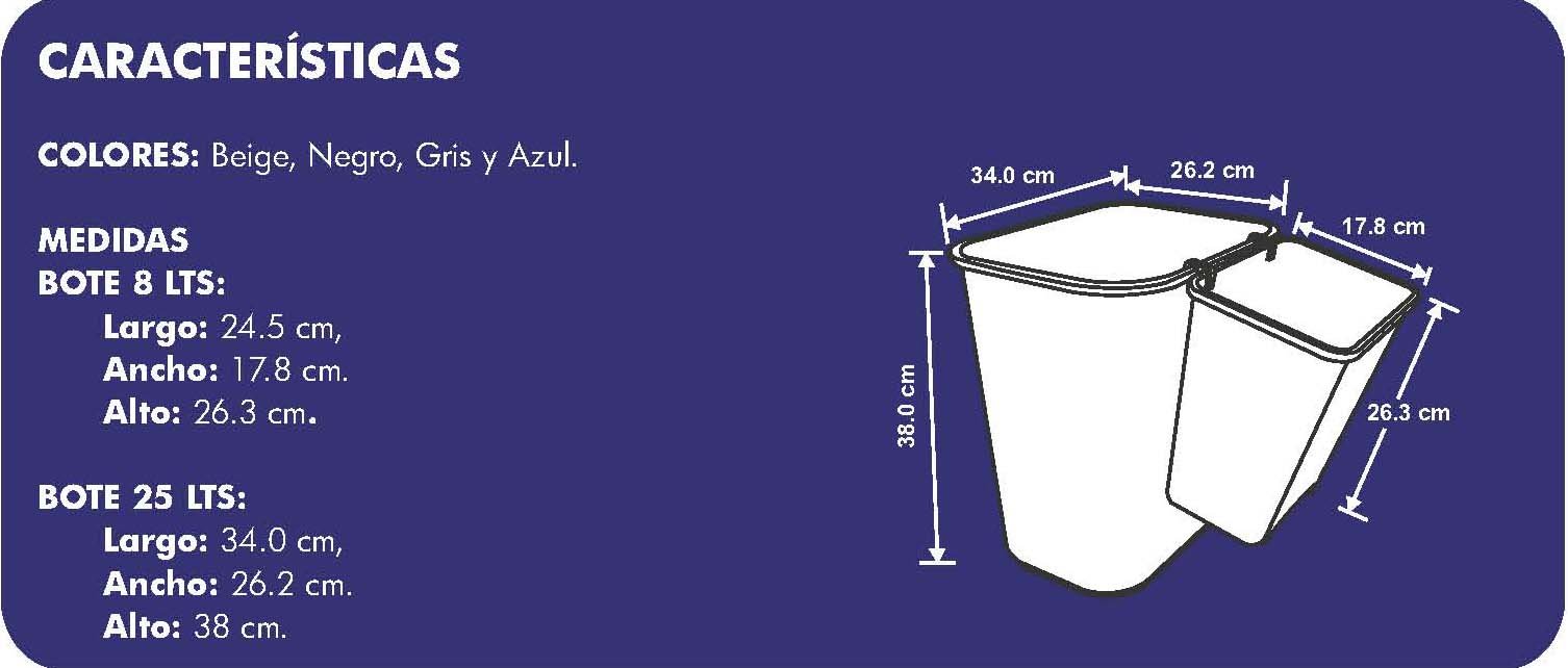 PAPELERA PARA BASURA CANG-DB PAPELERA PARA BASURA CANG-DB