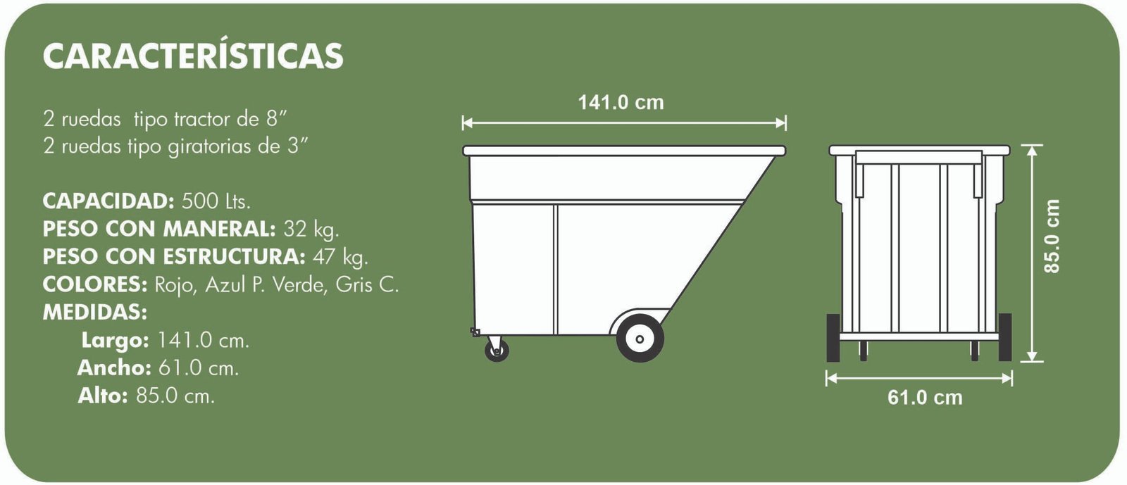VOLQUETE - 500 - Imagen 2