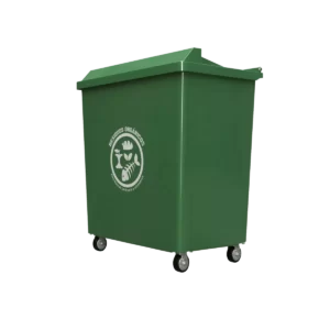 Contenedores de basura con ruedas