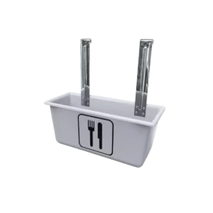 Porta cubiertos de plástico