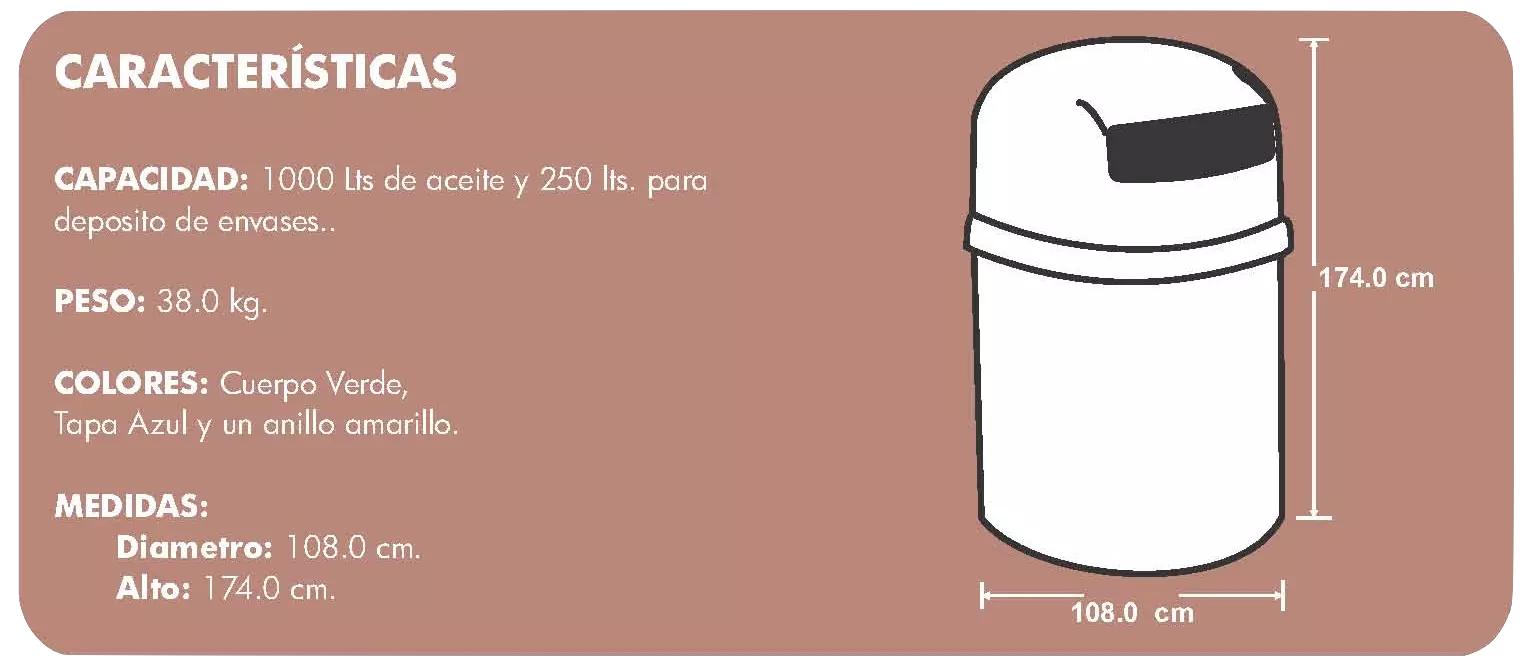 Contenedor de aceite - Imagen 2