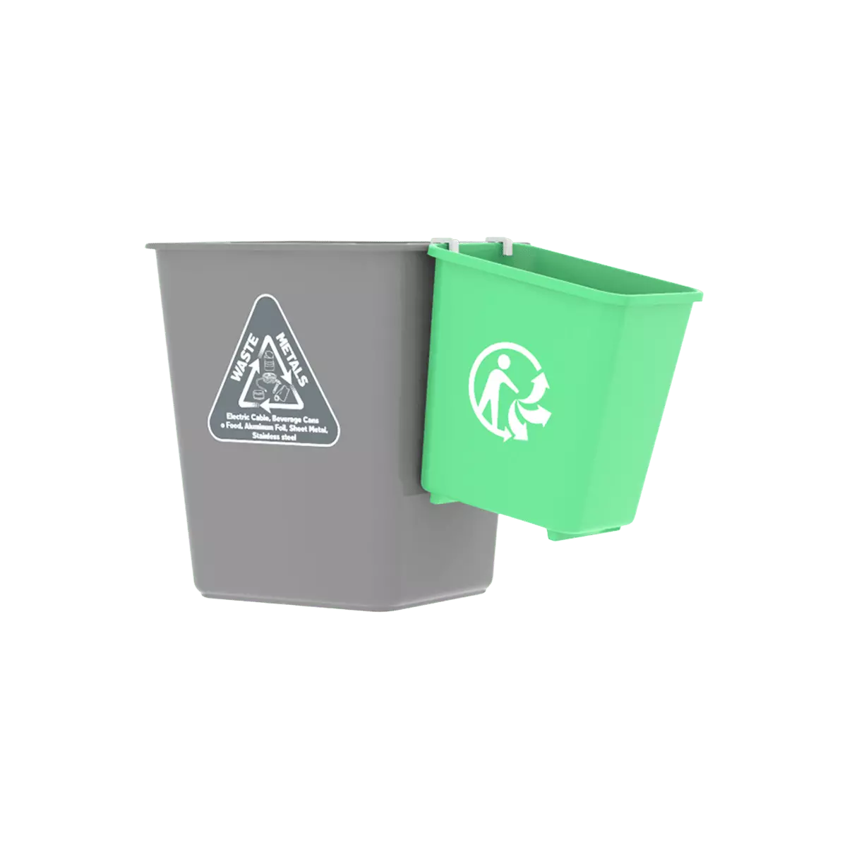 Botes de basura de plástico económicos