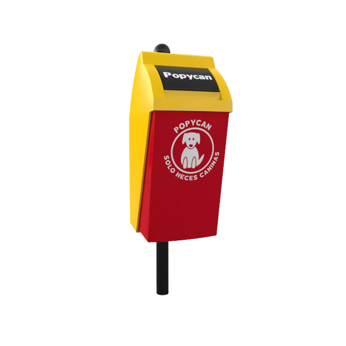 Papelera para desechos caninos