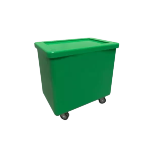 cajas de plástico con ruedas