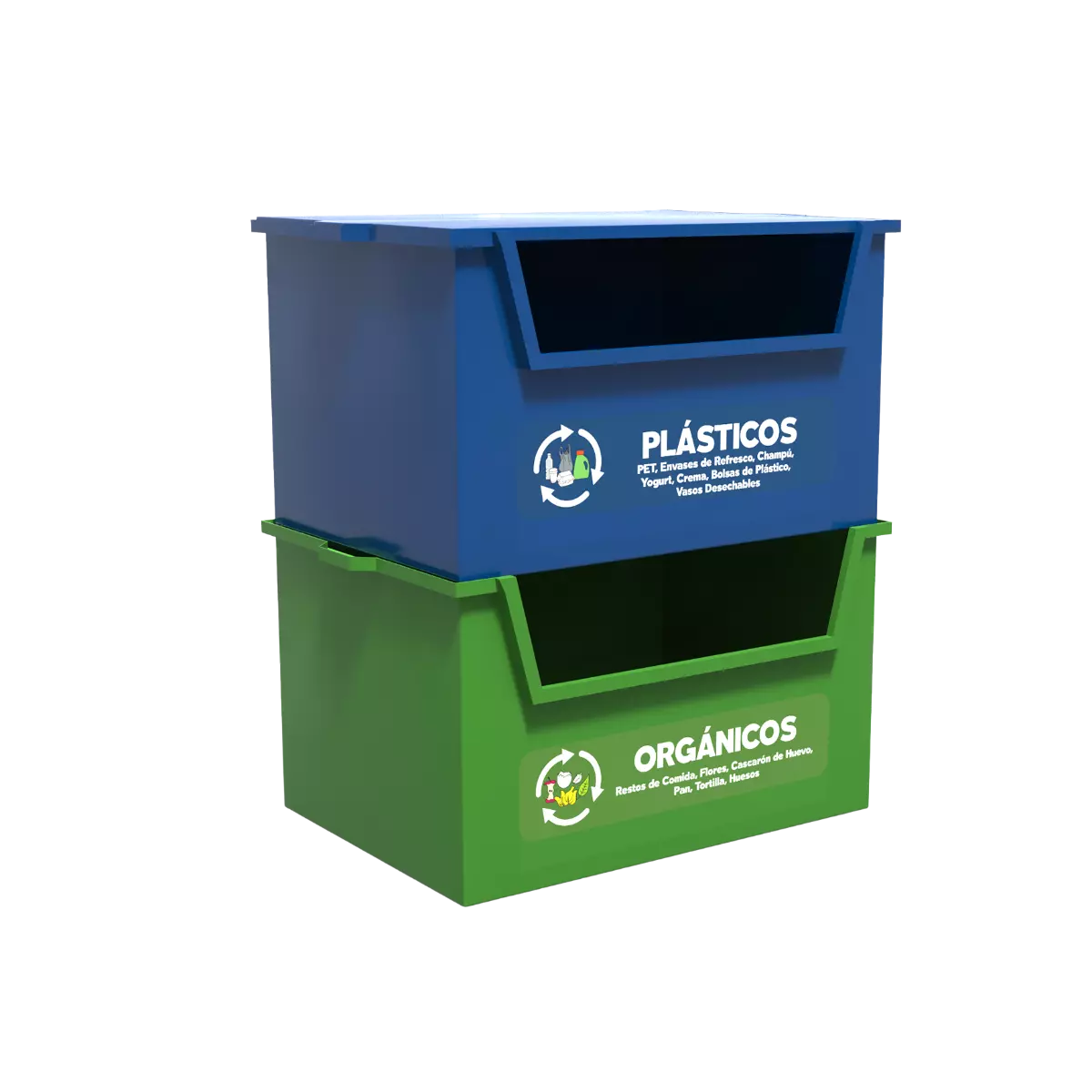 Organizadores de plástico