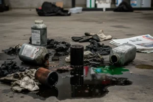 taller mecánico residuos peligrosos cómo manejar residuos en un taller mecánico residuos que genera un taller mecánico manejo ambiental en talleres mecánicos limpieza en talleres automotrices qué hacer con el aceite usado en un taller separación de residuos en talleres mecánicos contaminación en talleres mecánicos buenas prácticas en talleres mecánicos almacenamiento de aceite usado en talleres residuos de aceite y gasolina contenedores para residuos automotrices cómo evitar la contaminación en un taller cumplimiento ambiental en talleres mecánicos gestión de residuos en gasolineras residuos automotrices peligrosos manejo responsable del aceite usado orden y limpieza en el área de trabajo seguridad e higiene en talleres mecánicos taller mecánico sustentable