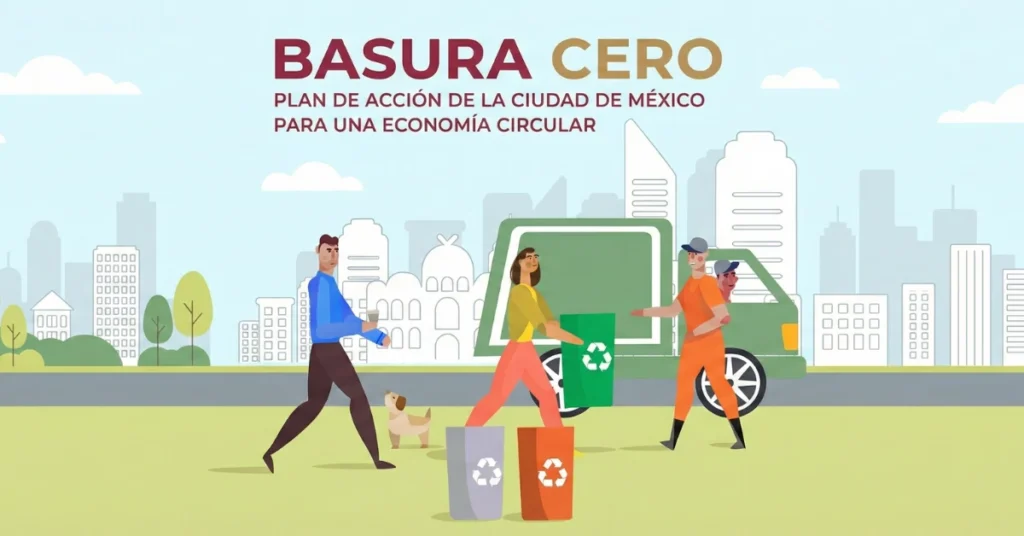 Estrategia de basura cero en la Ciudad de México orientada a la economía circular y al aprovechamiento de residuos urbanos